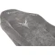 Кресло игровое Knight N1 Fabric серый Light-19 с подголов. крестов. металл. Фото товара с разных ракурсов.
